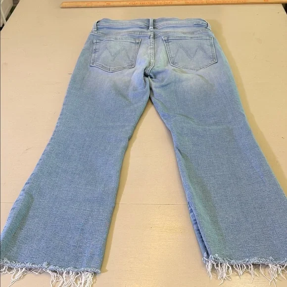 Mother Lil The Insider Crop Step Fray Size 26 Petite Limited Addition